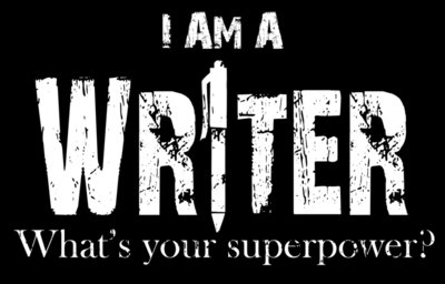 I am a Writer, What's your Superpower? W